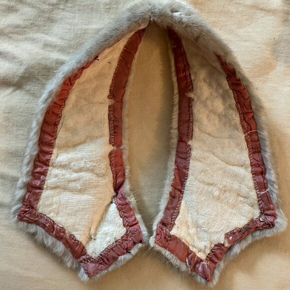 Vintage Fur Scarf Blonde Mink Use as it is or Upcycle / Project Piece - Picture 3 of 6